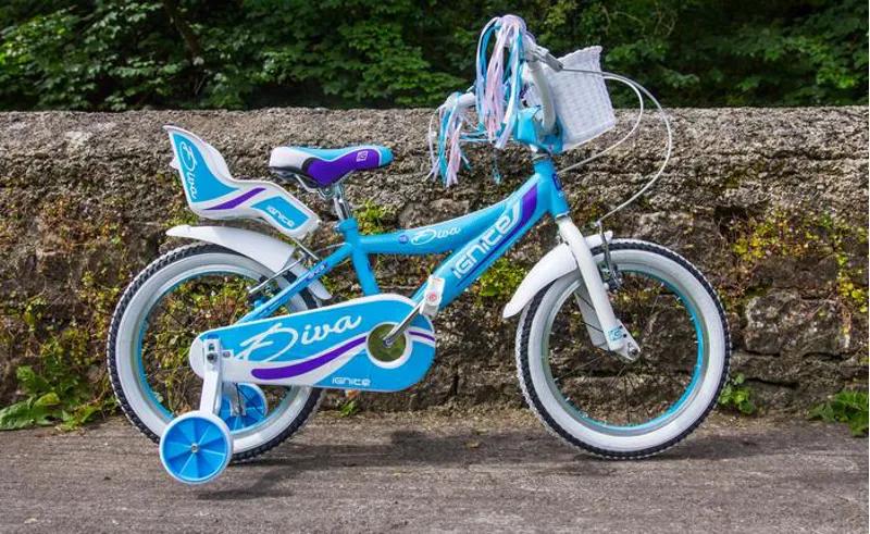 Diva Blue Kids Bike-2